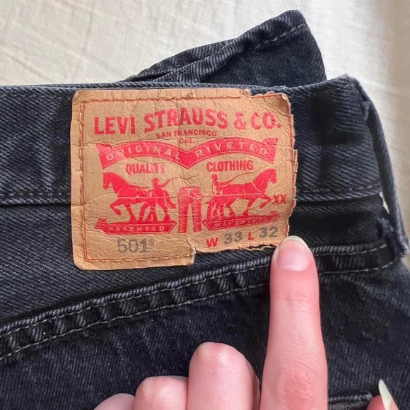 Levi’s 501 black jeans - Picture 2 of 7